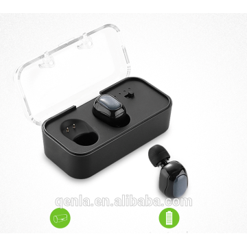 2017 New TWS true wireless earbuds M2 with charger case mini wireless earbuds bluetooth stereo headphone for all mobile phone
